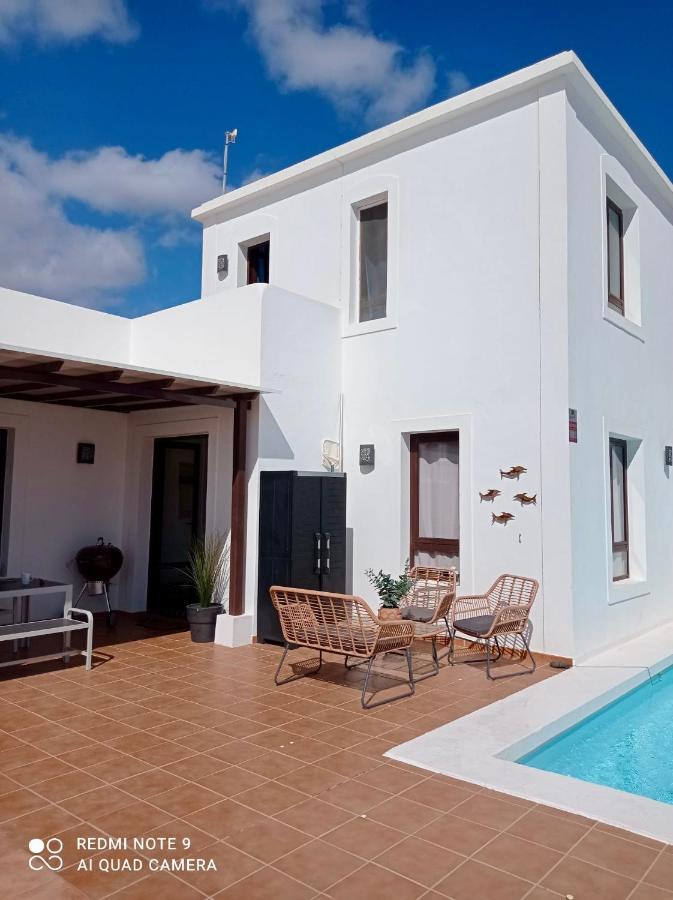Splendid Casa Papagayo, Heated Pool, Roofterrace With Views And Wifi Villa Playa Blanca  Exteriör bild