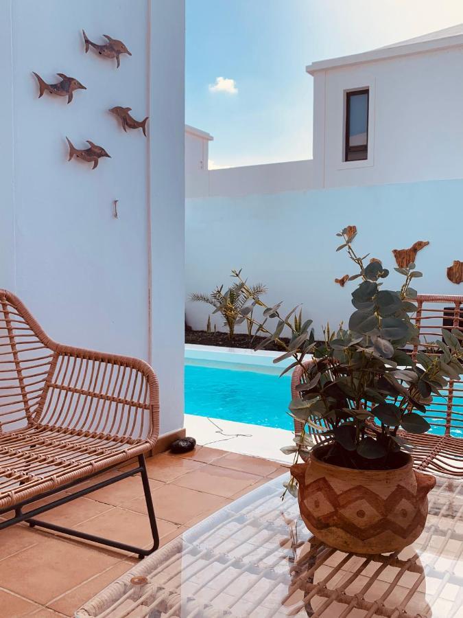 Splendid Casa Papagayo, Heated Pool, Roofterrace With Views And Wifi Villa Playa Blanca  Exteriör bild
