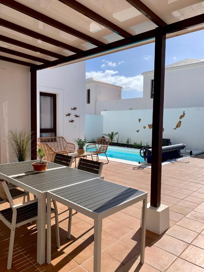 Splendid Casa Papagayo, Heated Pool, Roofterrace With Views And Wifi Villa Playa Blanca  Exteriör bild
