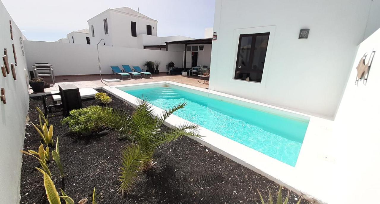 Splendid Casa Papagayo, Heated Pool, Roofterrace With Views And Wifi Villa Playa Blanca  Exteriör bild